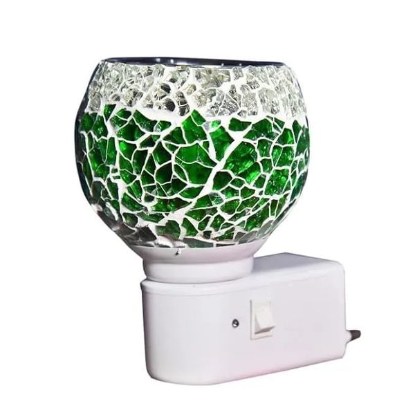 Round Green Burner bakhoor burner by Humera Perfumes